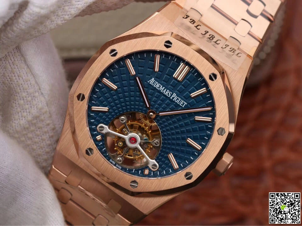 Audemars Piguet Royal Oak Tourbillon 26522OR.OO.1220OR.01 JF Factory 1:1 Best Edition Replica Watch Titanium Case